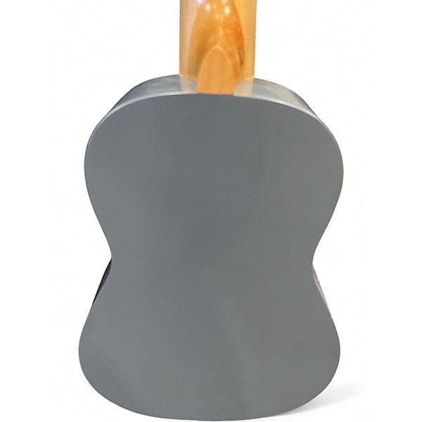 Used Winzz AU-COO-DGR TV Silver Ukulele