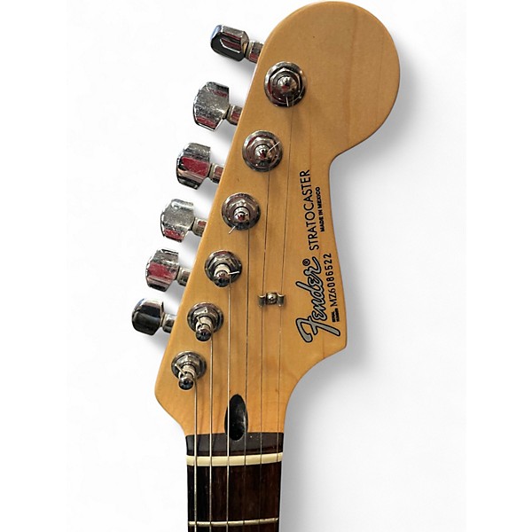 Used Fender Standard Stratocaster Black Solid Body Electric Guitar