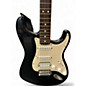 Used Fender Standard Stratocaster Black Solid Body Electric Guitar