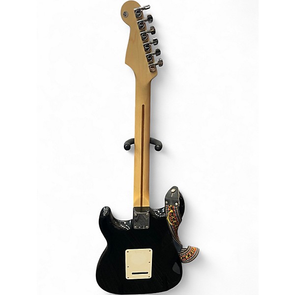 Used Fender Standard Stratocaster Black Solid Body Electric Guitar