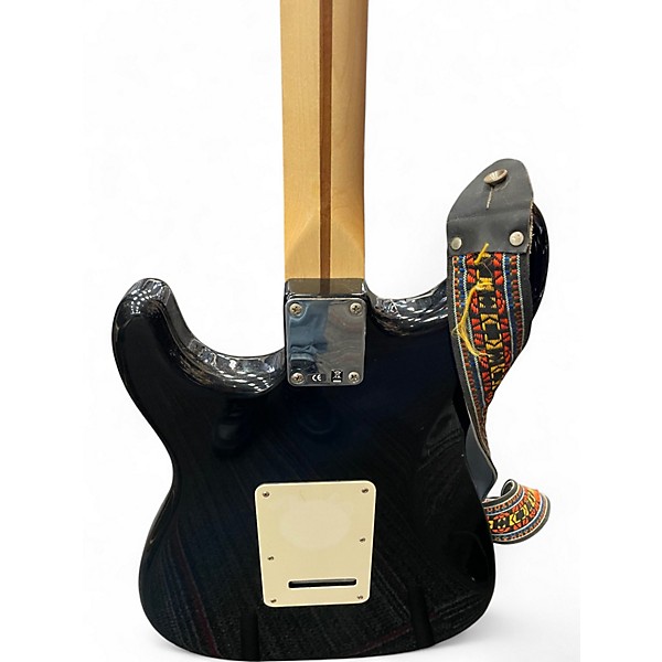 Used Fender Standard Stratocaster Black Solid Body Electric Guitar