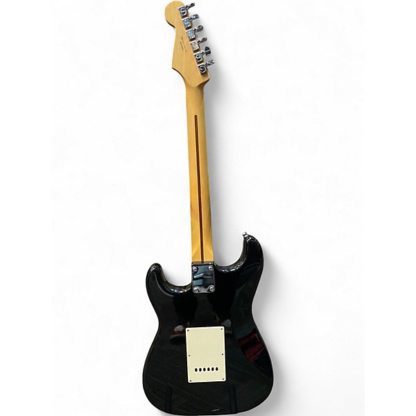 Used Fender Standard Stratocaster Black Solid Body Electric Guitar