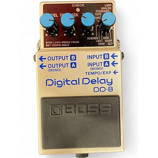 Used BOSS DD8 Digital Delay Effect Pedal