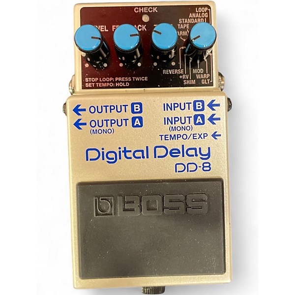 Used BOSS DD8 Digital Delay Effect Pedal