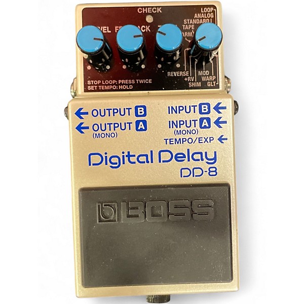 Used BOSS DD8 Digital Delay Effect Pedal