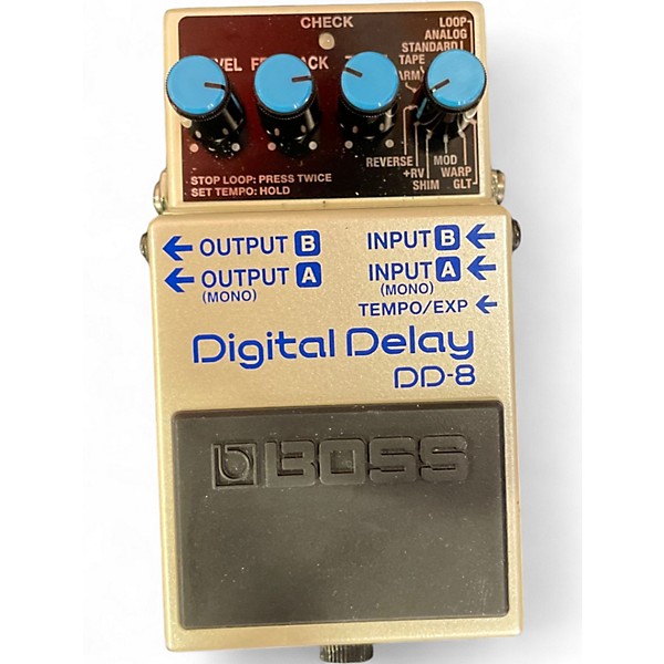 Used BOSS DD8 Digital Delay Effect Pedal
