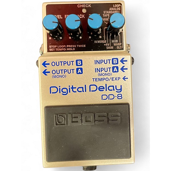 Used BOSS DD8 Digital Delay Effect Pedal