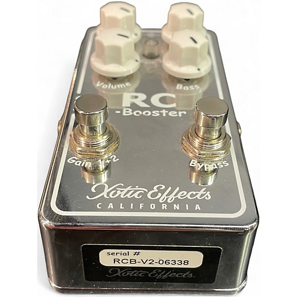 Used Xotic RC Booster V2 Effect Pedal