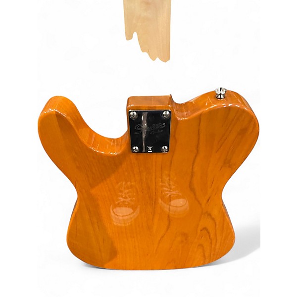 Used Squier Affinity Telecaster Natural Blonde Solid Body Electric Guitar