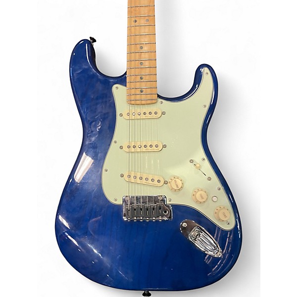Used Fender Player Stratocaster Blue Solid Body Electric Guitar