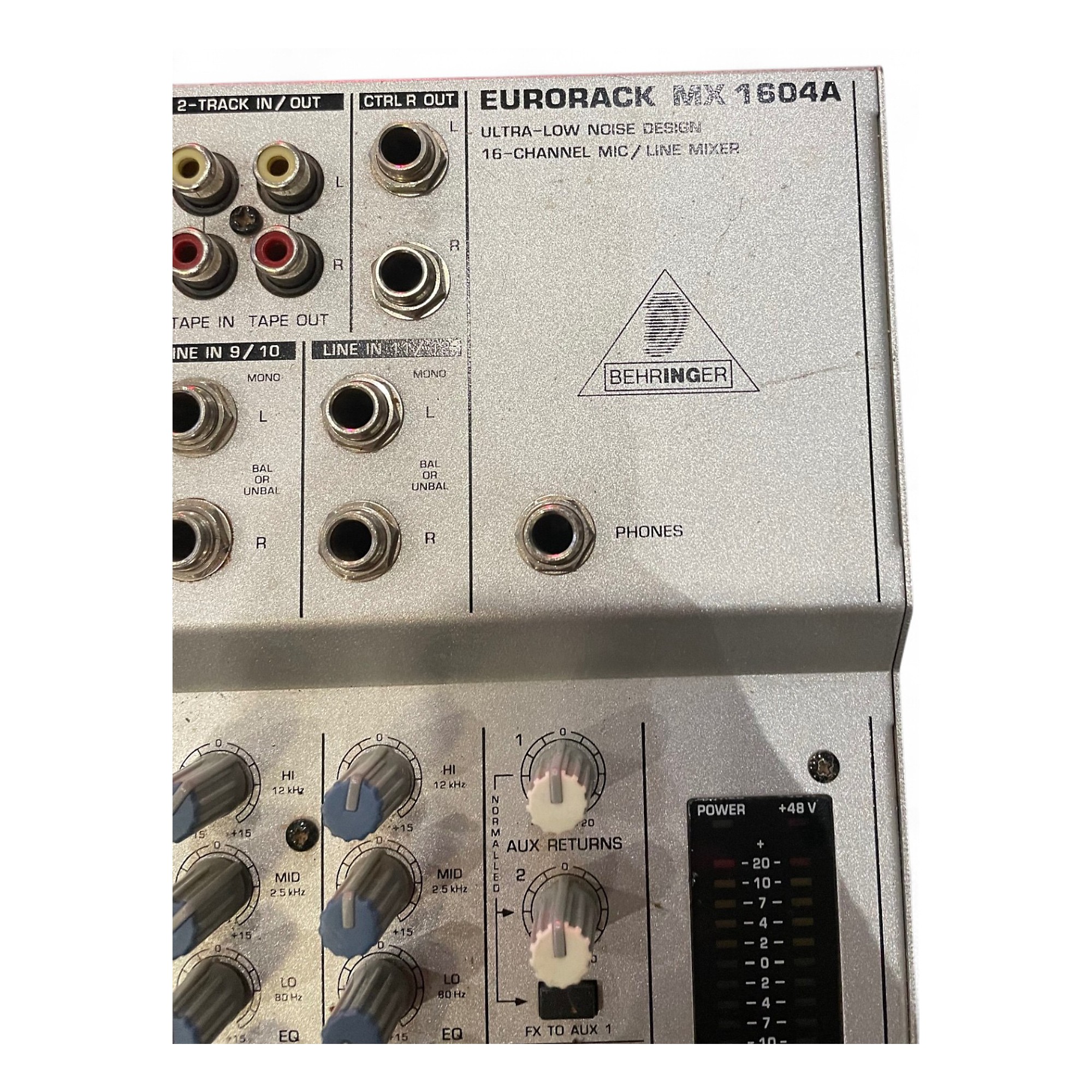ミキサー BEHRINGER べリンガー EURORACK MX1604A Used Behringer EURORACK MX1604A Unpowered Mixer | Guitar Center