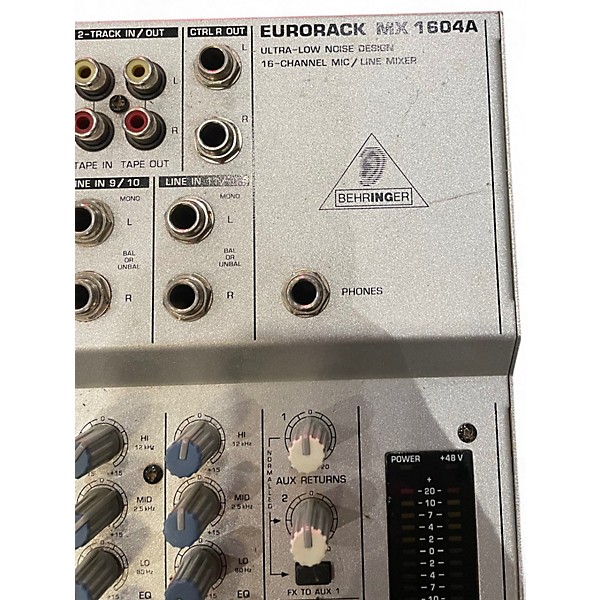 Used Behringer EURORACK MX1604A Unpowered Mixer
