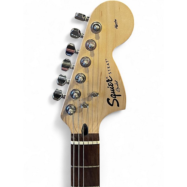 Used Squier Affinity Stratocaster Olympic White Solid Body Electric Guitar