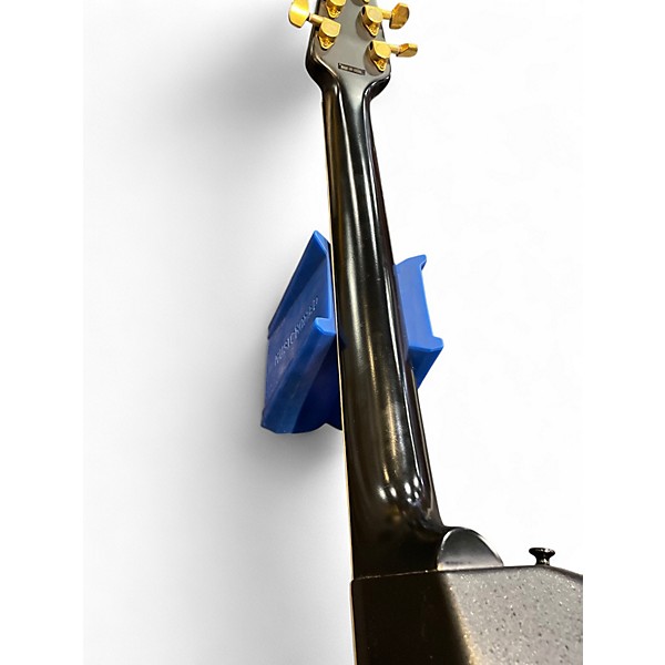 Used Ovation ce44 Black Acoustic Electric Guitar