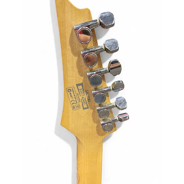 Used Ibanez SA126 Amber Burst Solid Body Electric Guitar