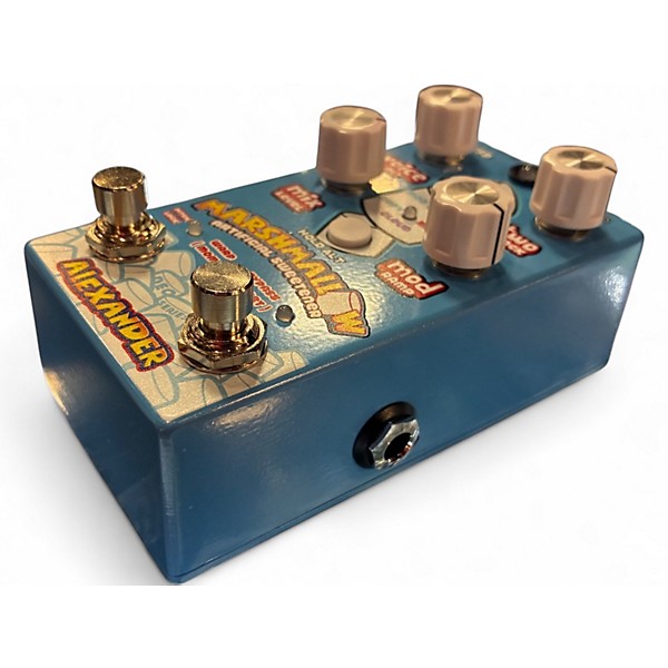 Used Alexander MARSHMALLOW Effect Pedal Package