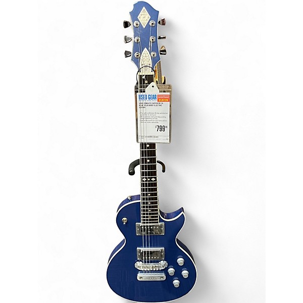 Used Zemaitis SUPERIOR 24 Blue Solid Body Electric Guitar
