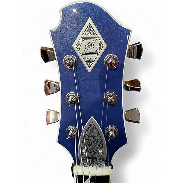 Used Zemaitis SUPERIOR 24 Blue Solid Body Electric Guitar