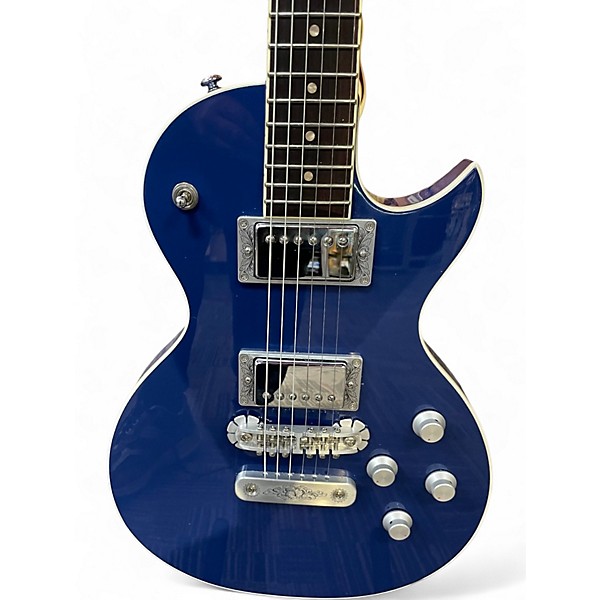 Used Zemaitis SUPERIOR 24 Blue Solid Body Electric Guitar