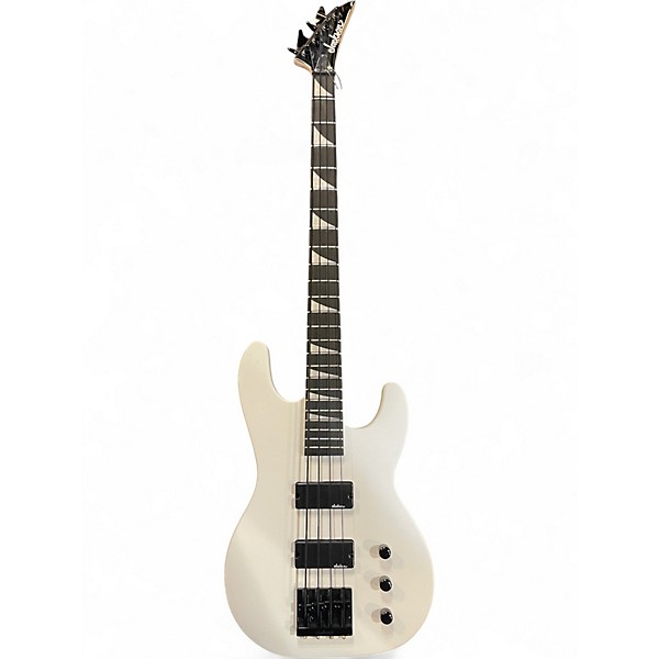 Used Jackson JS2 Concert Arctic White Electric Bass Guitar