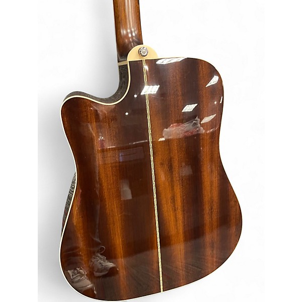 Used Epiphone Masterbuilt DR-500MCE Natural Acoustic Electric Guitar