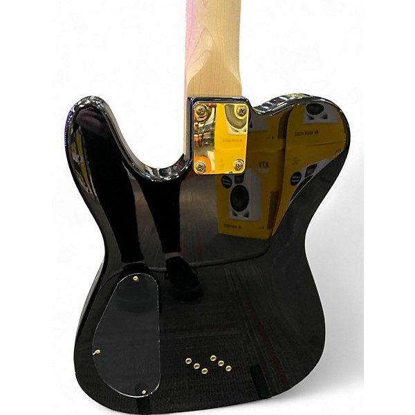 Used Harley Benton TE-40 Black Solid Body Electric Guitar