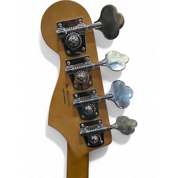 Used Fender Player Jazz Bass Blue Burst Electric Bass Guitar