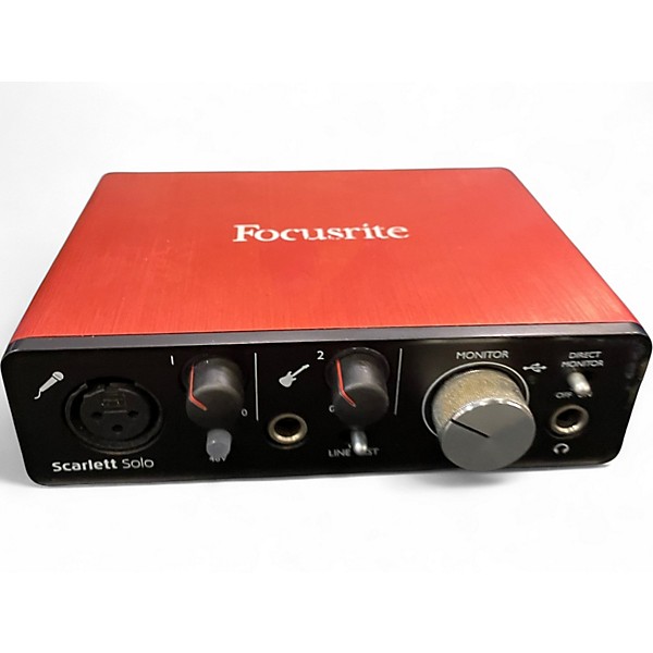 Used Focusrite Scarlett 2i2 Audio Interface