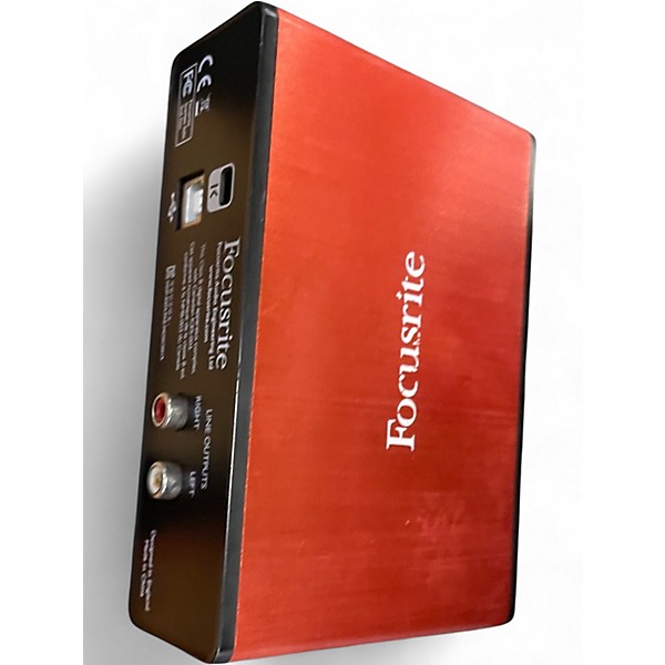 Used Focusrite Scarlett 2i2 Audio Interface