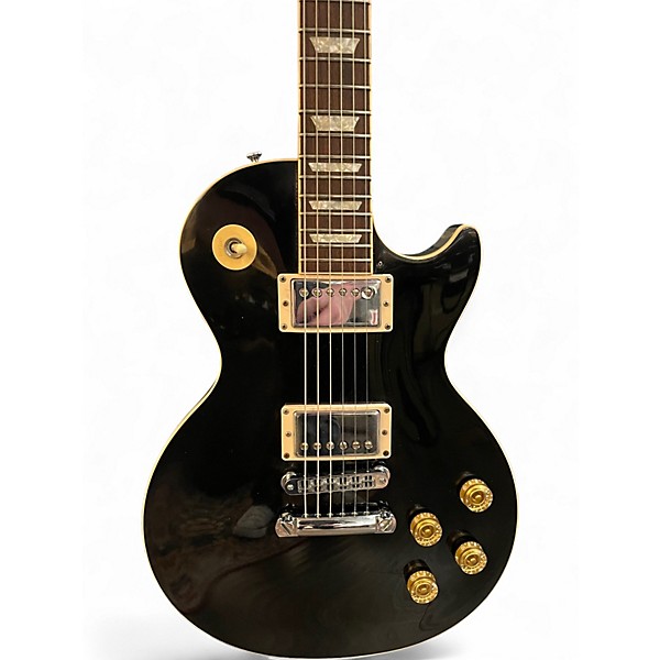 Used Gibson Les Paul Standard Ebony Solid Body Electric Guitar