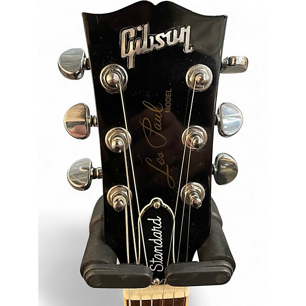 Used Gibson Les Paul Standard Ebony Solid Body Electric Guitar