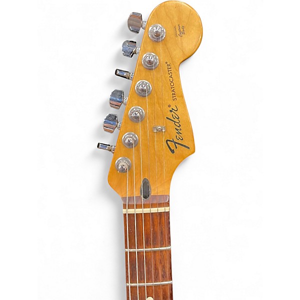 Used Fender standard stratocaster mexico Lake Placid Blue Solid Body Electric Guitar