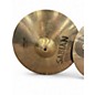 Used SABIAN 14in AA Medium Hi Hat Pair Brilliant Cymbal