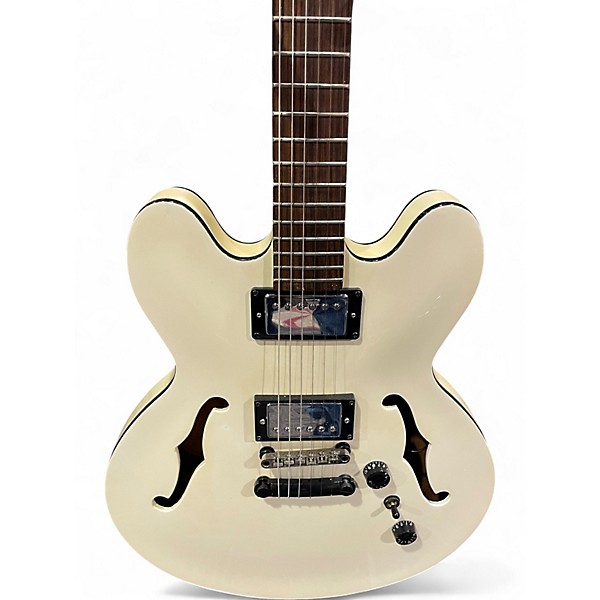 Used Epiphone Dot Studio Alpine White Hollow Body Electric Guitar