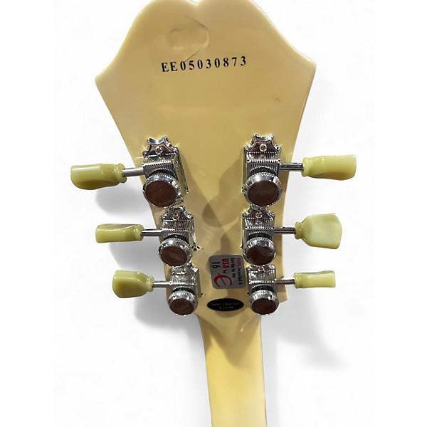 Used Epiphone Dot Studio Alpine White Hollow Body Electric Guitar