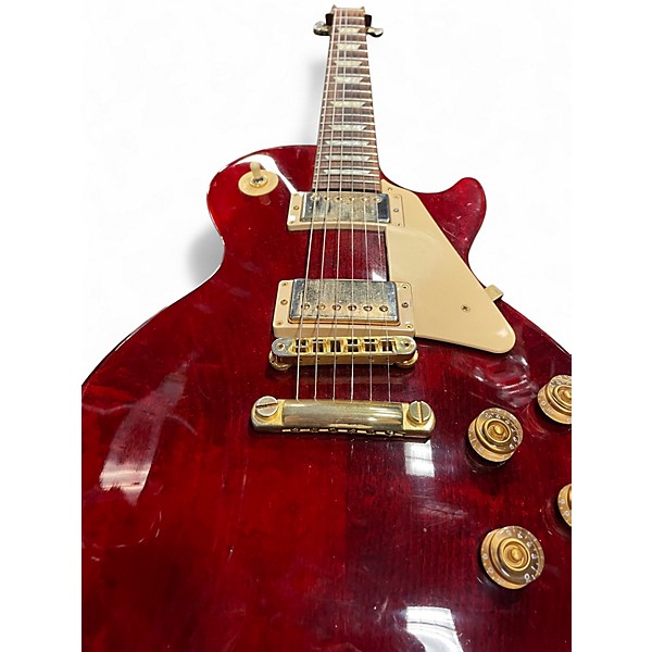 Used Gibson Les Paul Studio Cherry Solid Body Electric Guitar