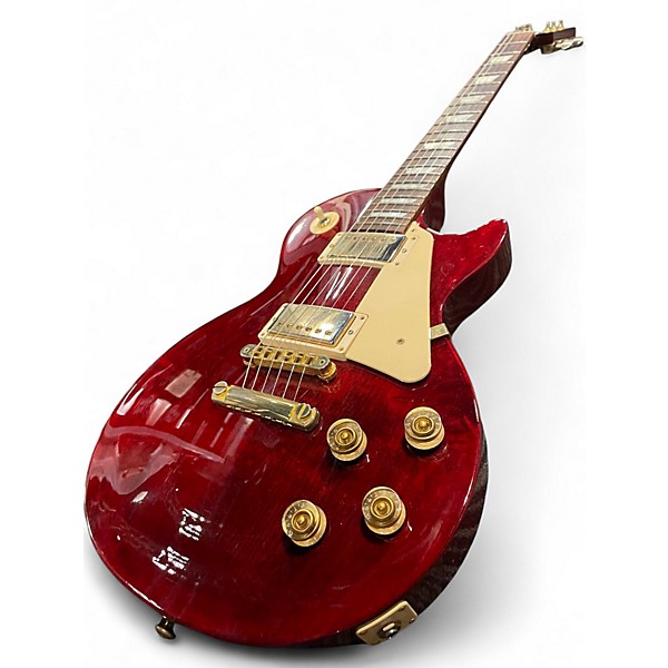 Used Gibson Les Paul Studio Cherry Solid Body Electric Guitar