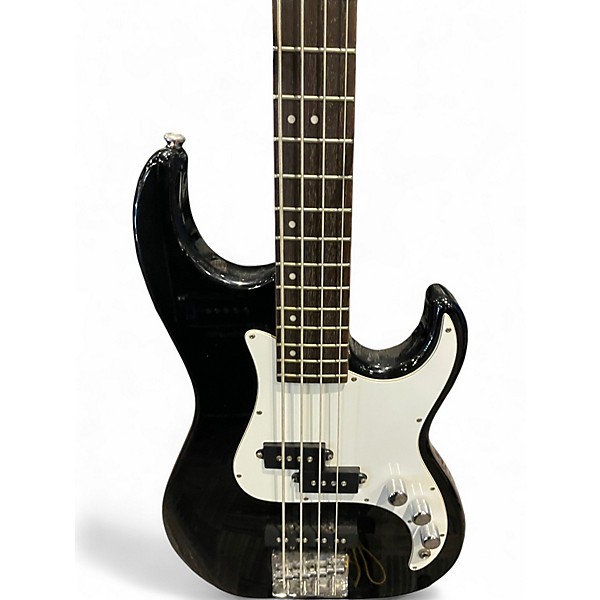 Used Greg Bennett Design by Samick CORSAIR MCR-1 Black Electric Bass Guitar