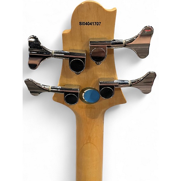 Used Greg Bennett Design by Samick CORSAIR MCR-1 Black Electric Bass Guitar