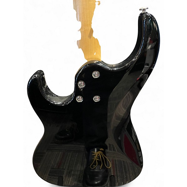 Used Greg Bennett Design by Samick CORSAIR MCR-1 Black Electric Bass Guitar