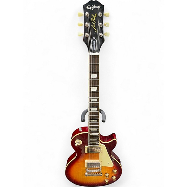 Used Epiphone Les Paul Standard 2 Color Sunburst Solid Body Electric Guitar
