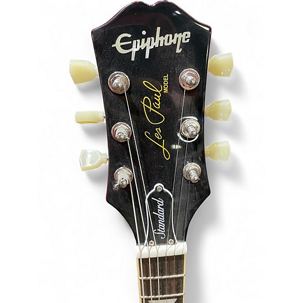 Used Epiphone Les Paul Standard 2 Color Sunburst Solid Body Electric Guitar