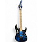 Used Ibanez JEM77P Prestige Blue Floral Pattern Solid Body Electric Guitar thumbnail