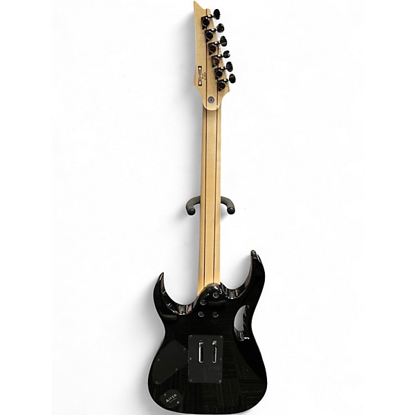 Used Ibanez JEM77P Prestige Blue Floral Pattern Solid Body Electric Guitar