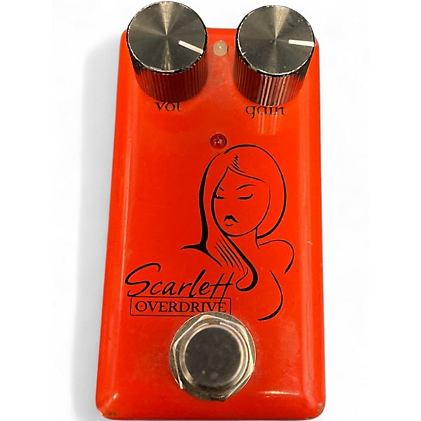 Used Red Witch Seven Sisters Scarlett Overdrive Effect Pedal