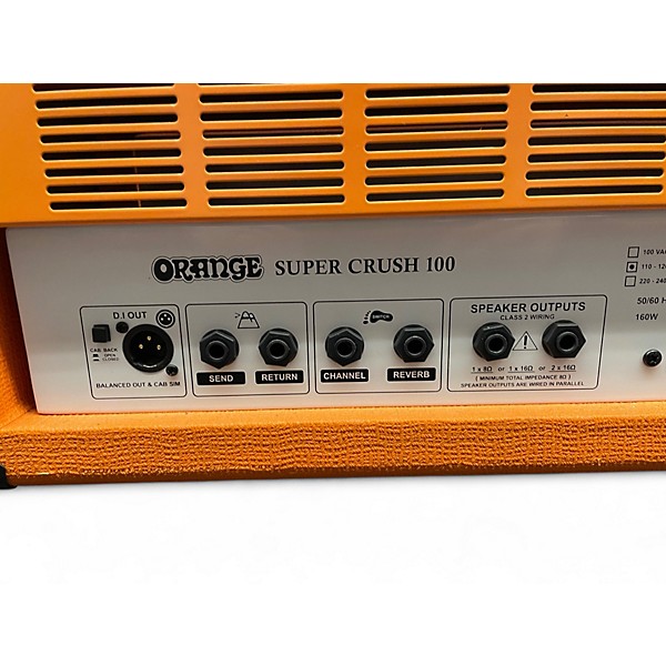Used Orange Amplifiers SUPER CRUSH 100H Solid State Guitar Amp Head