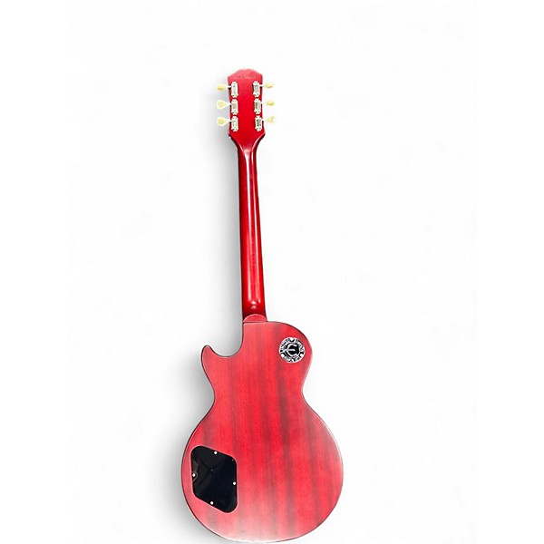 Used Epiphone Limited Edition Les Paul Traditional Pro Amber Solid Body Electric Guitar