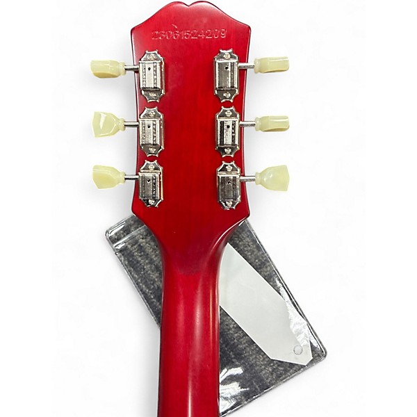 Used Epiphone Limited Edition Les Paul Traditional Pro Amber Solid Body Electric Guitar