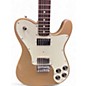 Used Fender Chris Shiflett Telecaster Deluxe Gold Solid Body Electric Guitar