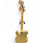 Used Fender Chris Shiflett Telecaster Deluxe Gold Solid Body Electric Guitar
